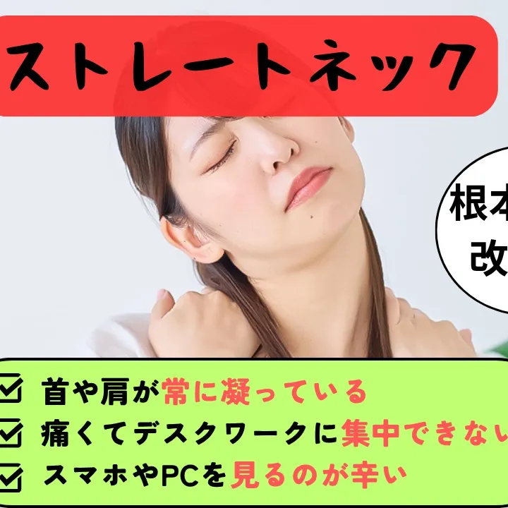 【ストレートネックでお悩みなら】野田市の自律神経専門「野田整...